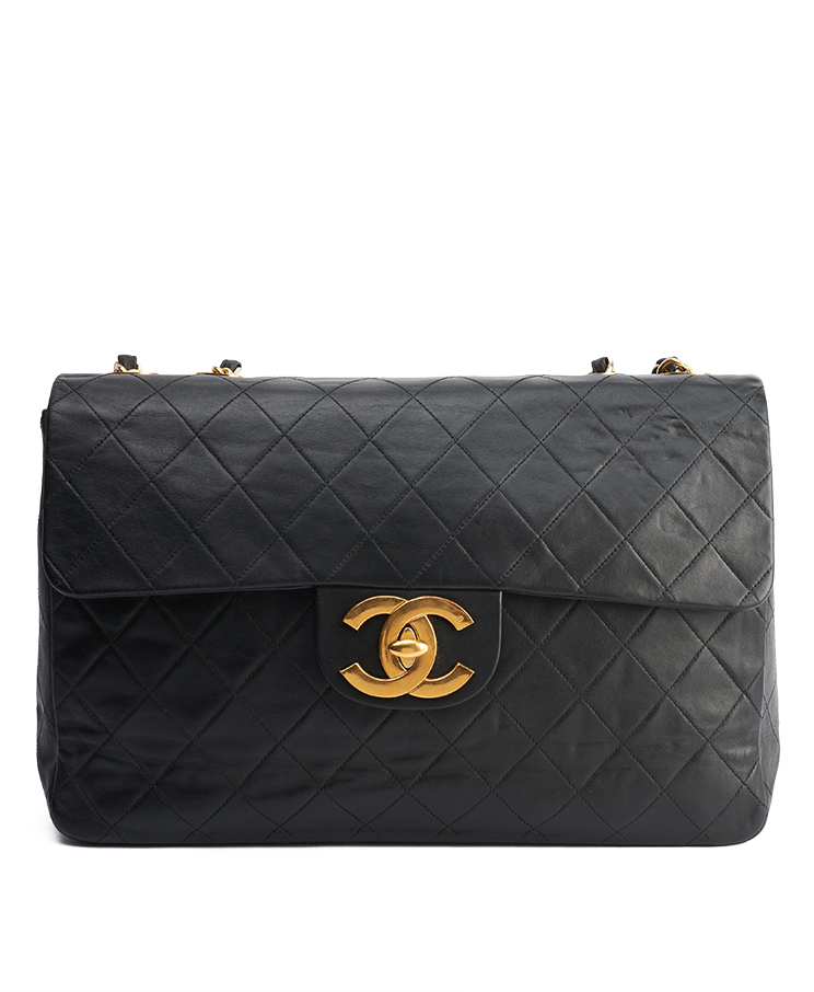 Chanel Mademoiselle Single Flap Bag Maxi