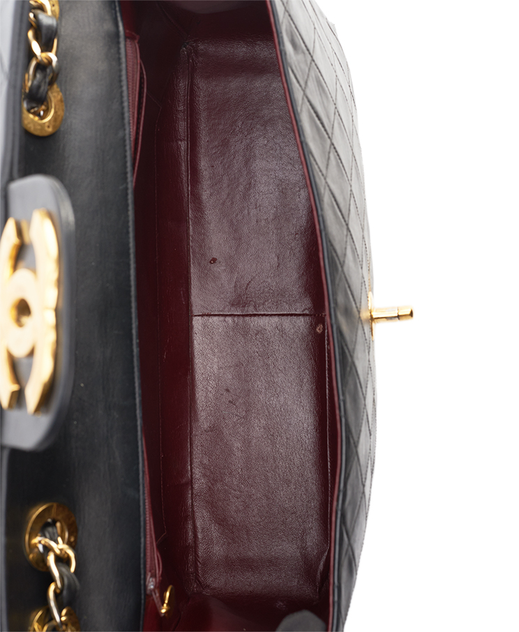 Chanel Mademoiselle Single Flap Bag Maxi