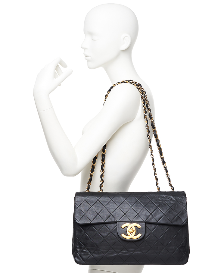 Chanel Mademoiselle Single Flap Bag Maxi