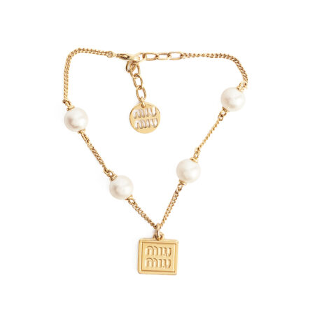 Miu Miu Pearl Bracelet