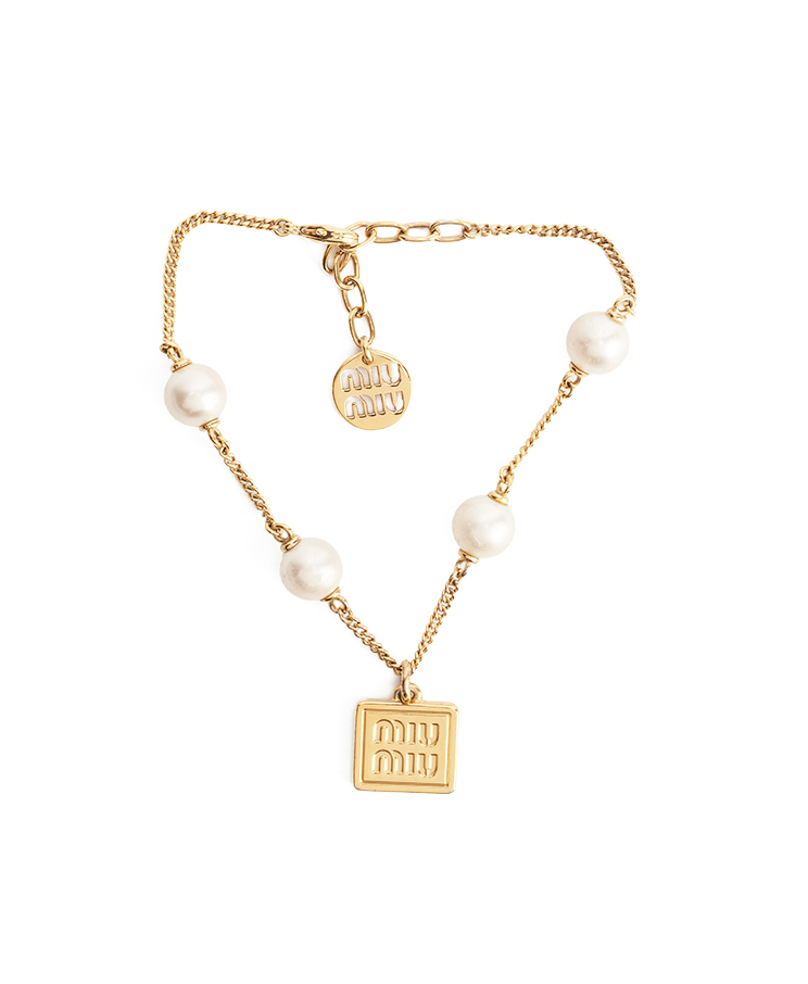 Miu Miu Pearl Bracelet