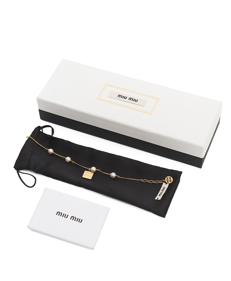 Miu Miu Pearl Bracelet