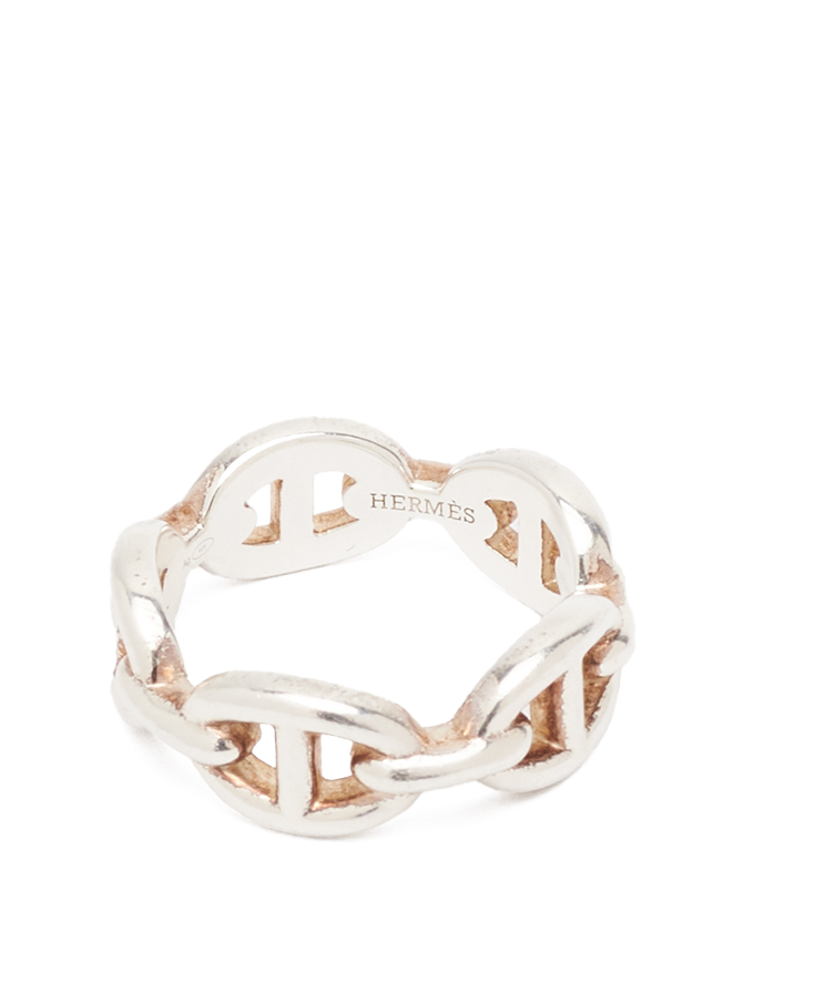 Hermes Chaine D'ancre Ring 53