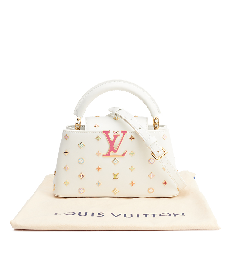 Louis Vuitton & Takashi Murakami Capucines East-West Mini
