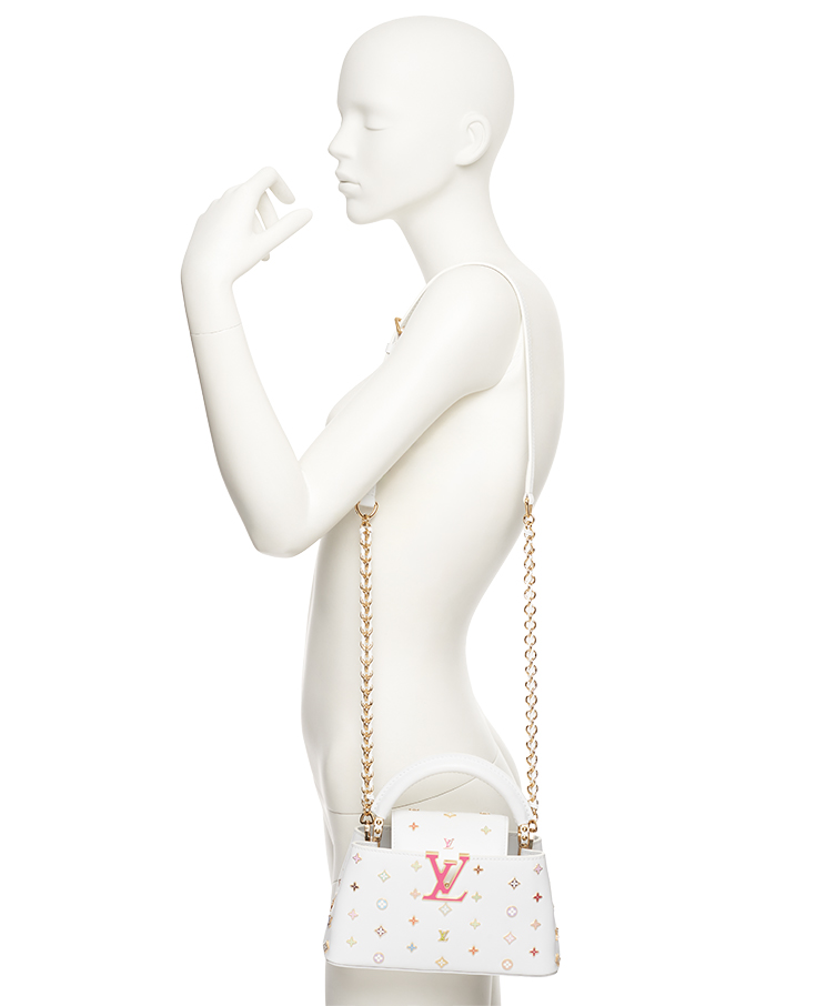 Louis Vuitton & Takashi Murakami Capucines East-West Mini