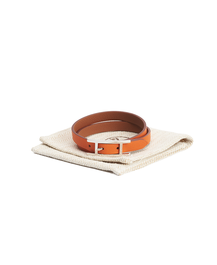 Hermes Behapi Double Tour Bracelet