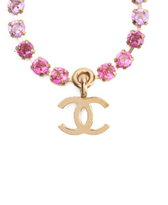 Chanel СС Crystal Choker Necklace