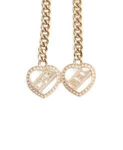 Chanel Looptie Coco Heart Necklace