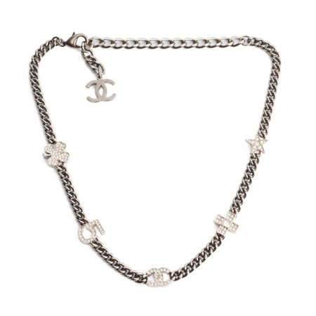 Chanel CC Charms Choker Necklace