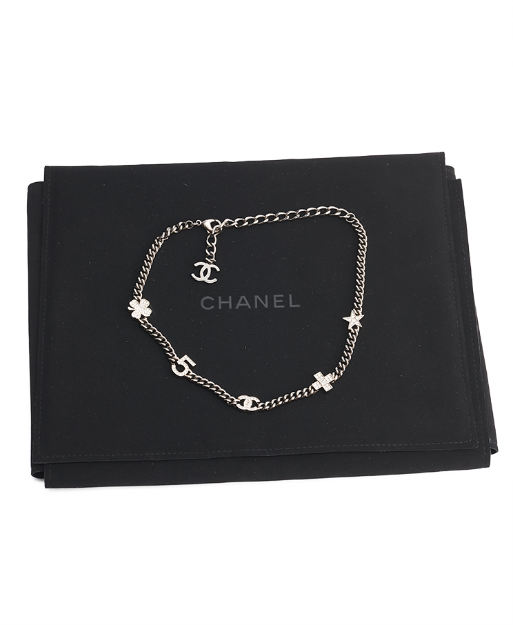 Chanel CC Charms Choker Necklace