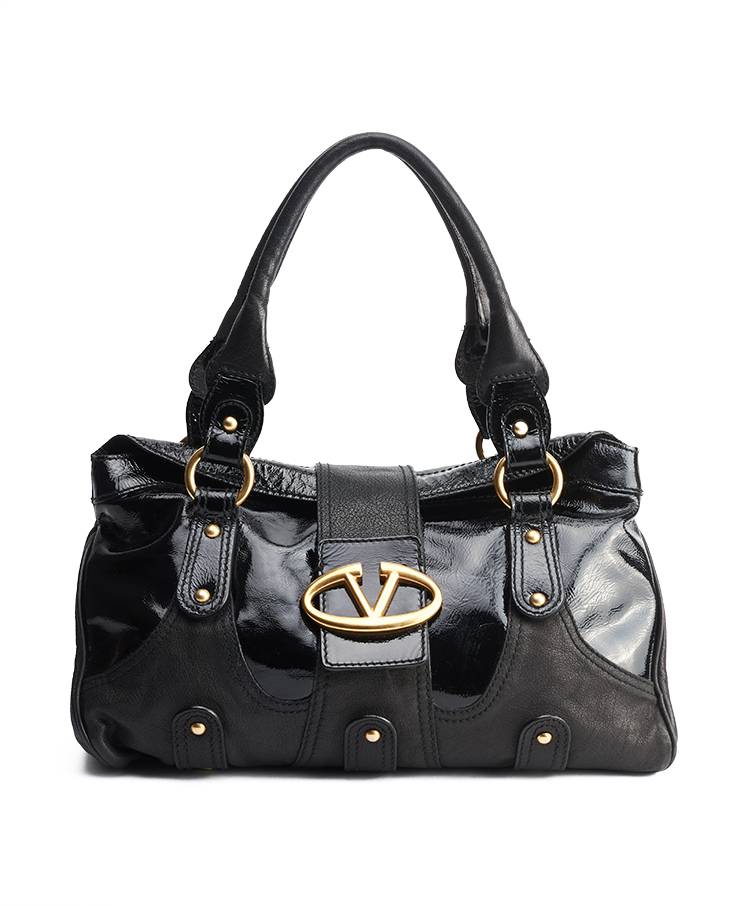 Valentino Garavani Vlogo Catch Satchel Bag