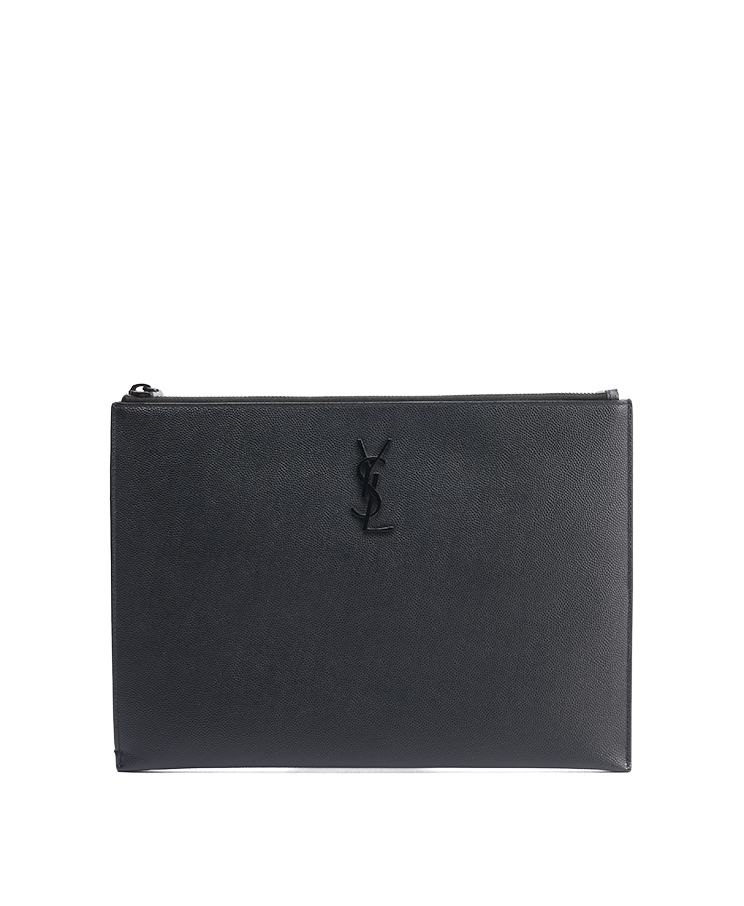 Saint Laurent Logo Zip Pouch
