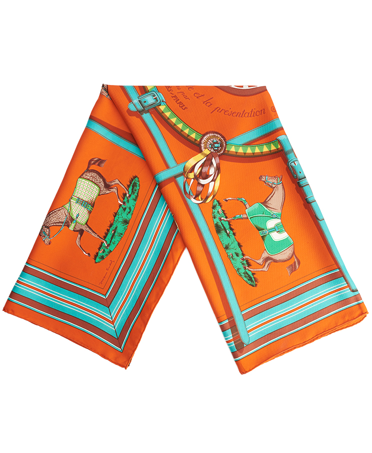 Hermes Scarf ‘Couvertures et tenues de jour’