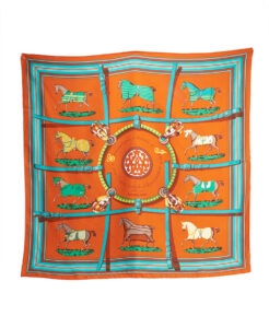 Hermes Scarf ‘Couvertures et tenues de jour’