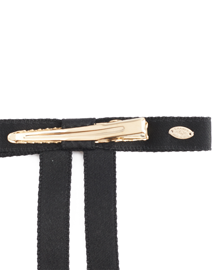 Chanel СС Bow Hair Clips
