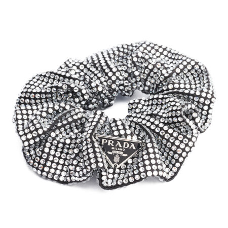Prada Crystal Hair Scrunchie