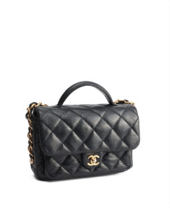Chanel Flap Bag Mini With Top Handle