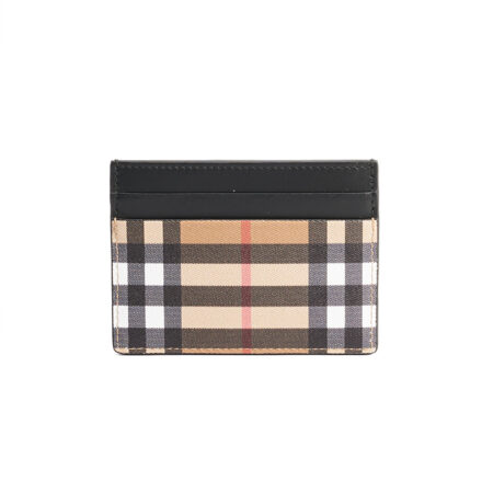 Burberry Check Card Case