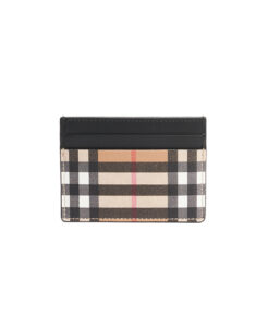 Burberry Check Card Case