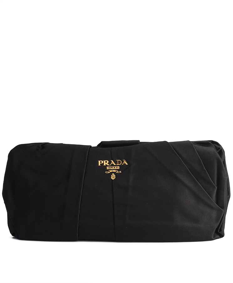Prada Vintage Pleated Clutch