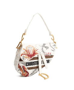 Dior Saddle Medium ‘Camouflage Flowers’