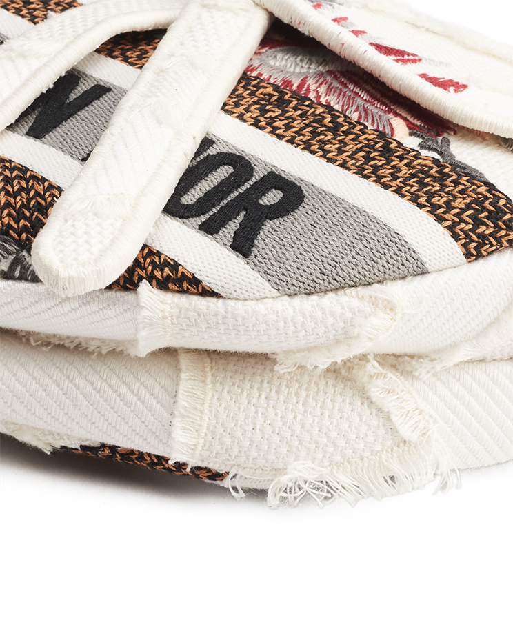 Dior Saddle Medium ‘Camouflage Flowers’