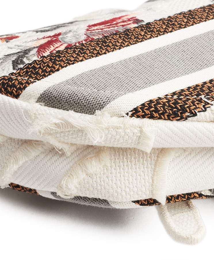 Dior Saddle Medium ‘Camouflage Flowers’