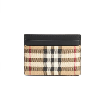 Burberry Check Card Case