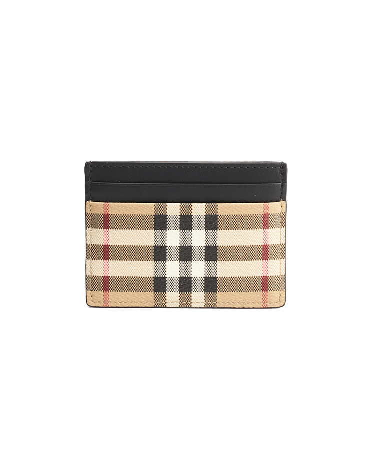 Burberry Check Card Case