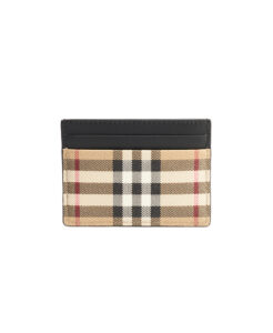 Burberry Check Card Case