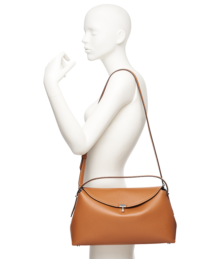 Toteme T-Lock Top Handle Bag