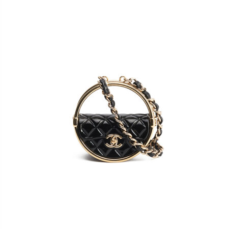Chanel Hula Hoop Charm Necklace