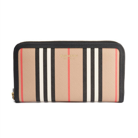 Burberry Ellerby Zip Around Continental Wallet
