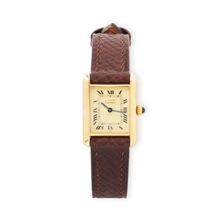 Cartier Must Tank Vermeil