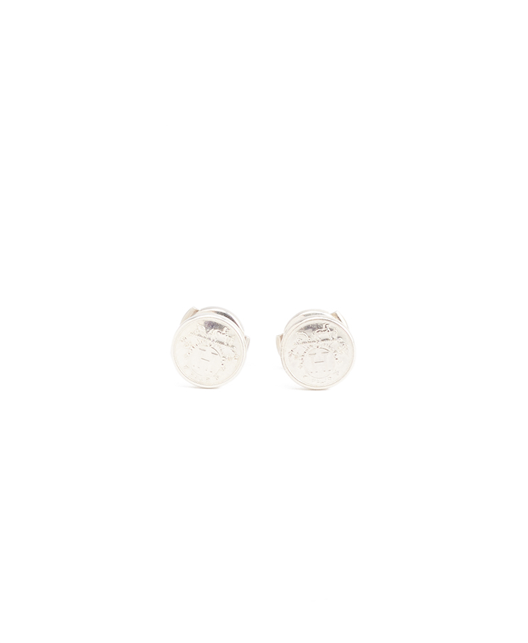 Hermes Ex-Libris Earrings XS