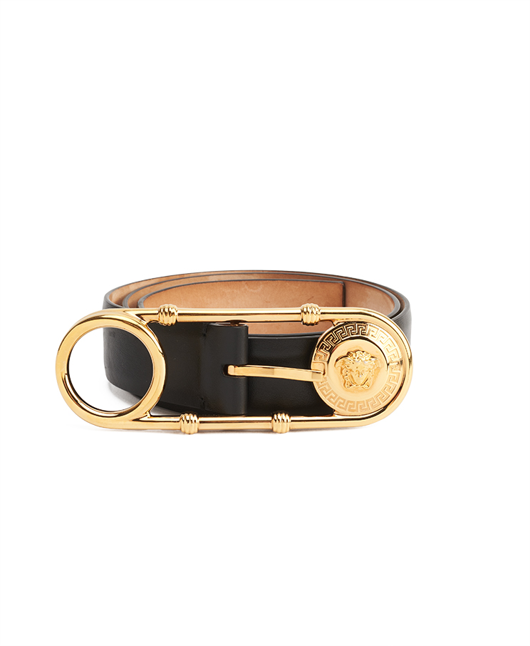 Versace La Medusa Safety Pin Belt