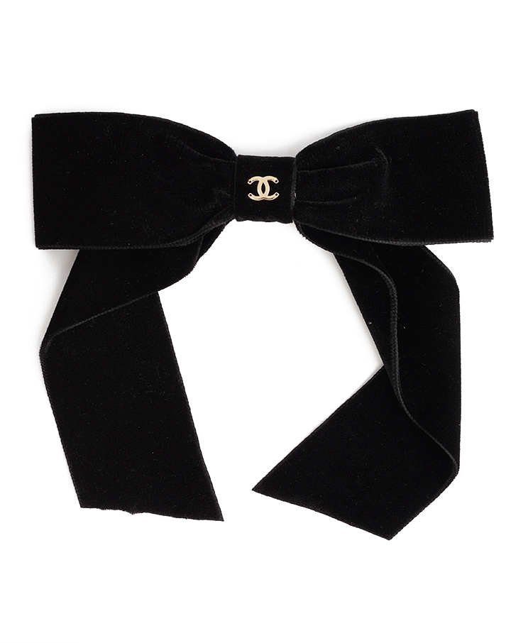 Chanel СС Bow Hair Clip