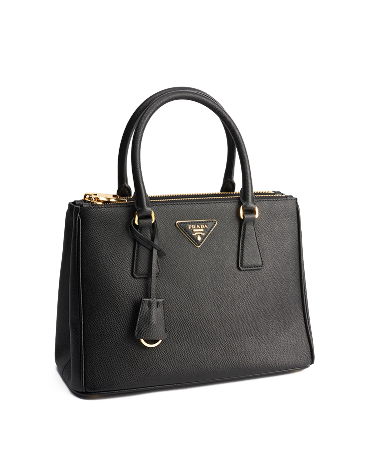 Prada Galleria Double Zip Tote Medium