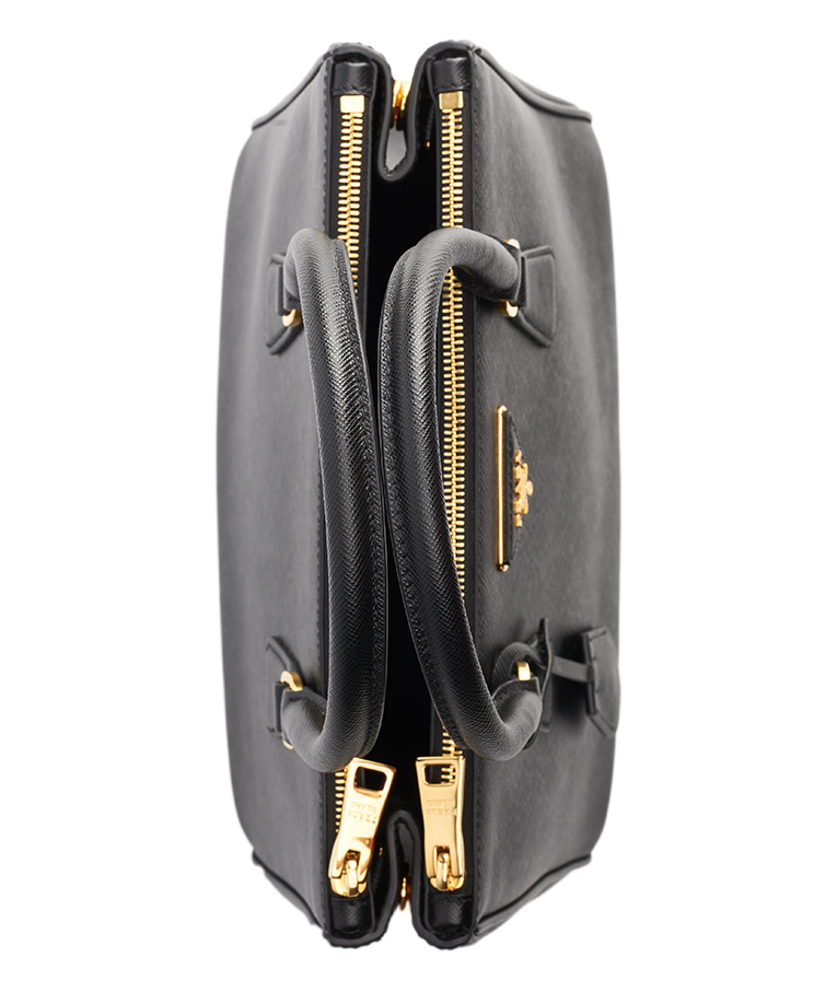 Prada Galleria Double Zip Tote Medium