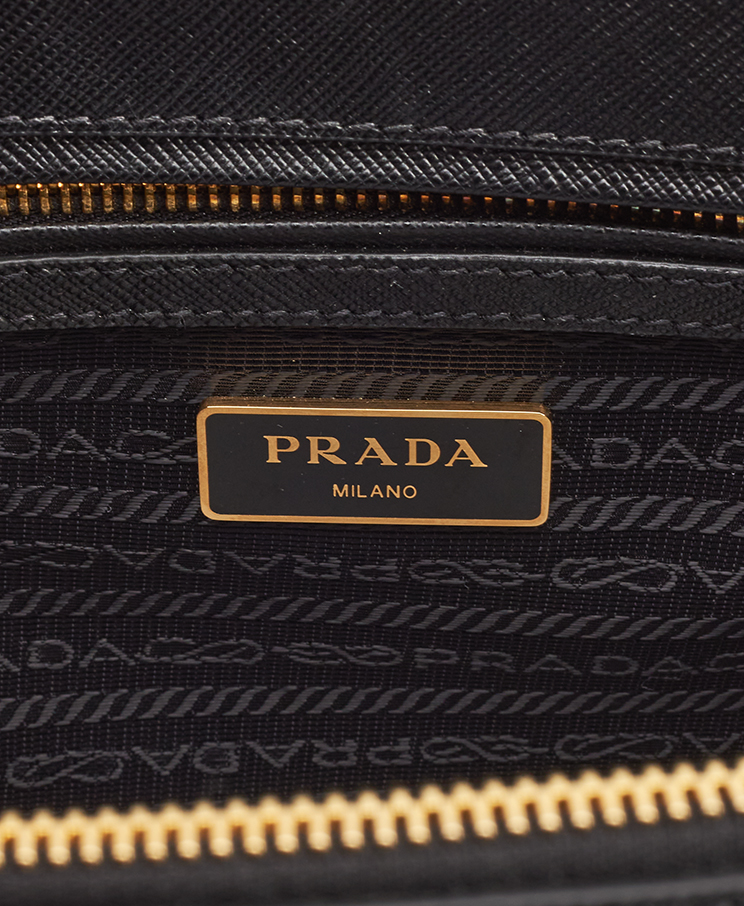 Prada Galleria Double Zip Tote Medium