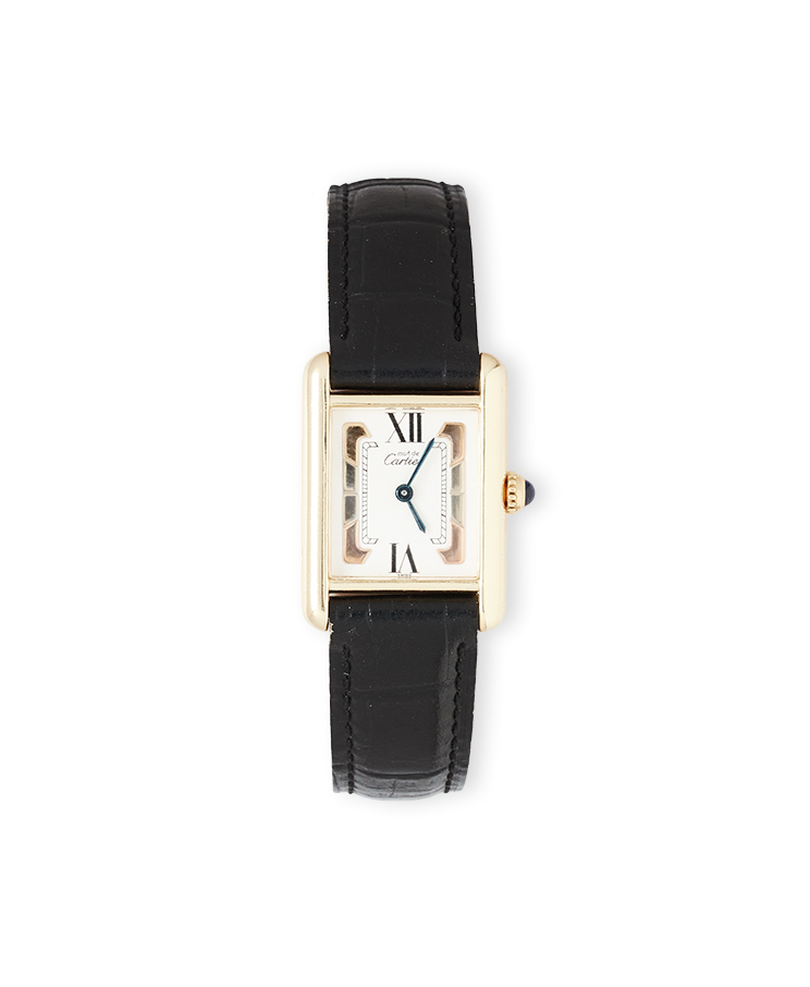Cartier Must Tank Vermeil SM