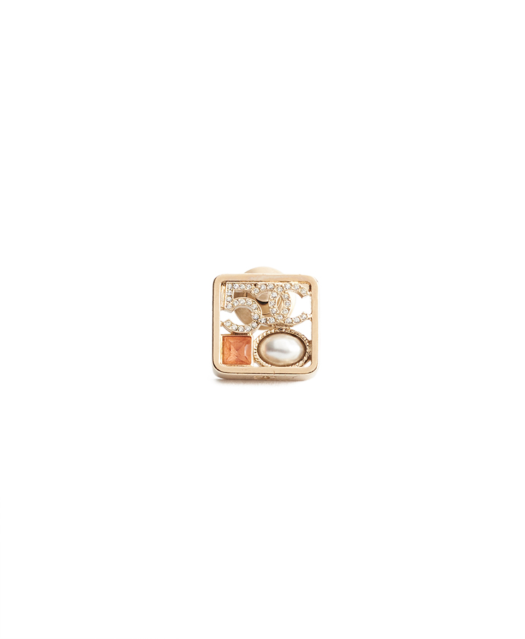 Chanel СС No. 5 Pin Brooch