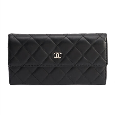 Chanel Classic Long Flap Wallet with Chain