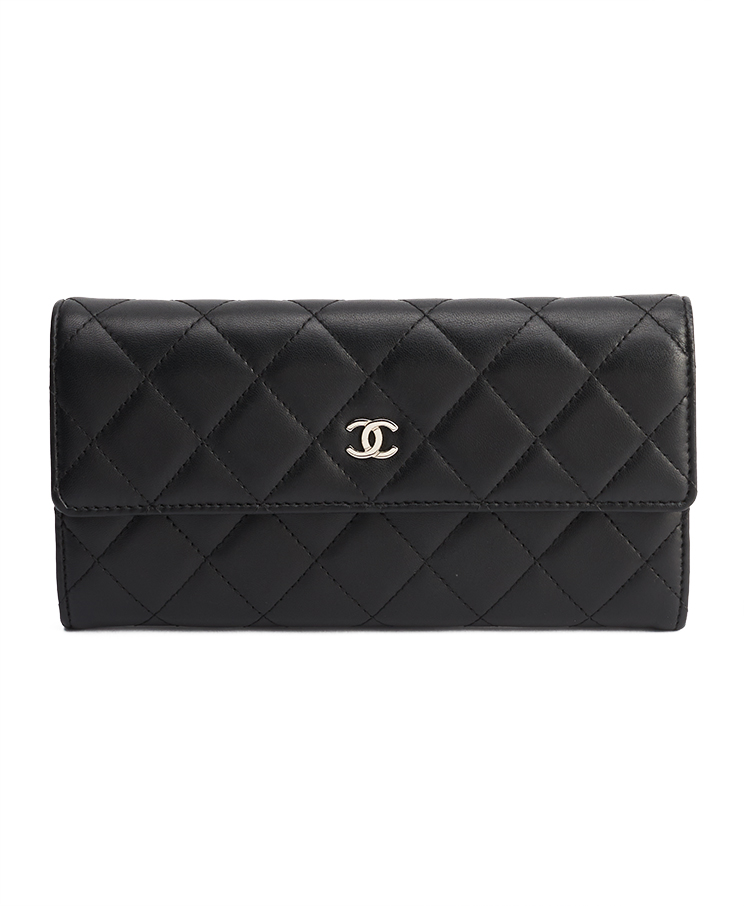 Chanel Classic Long Flap Wallet with Chain