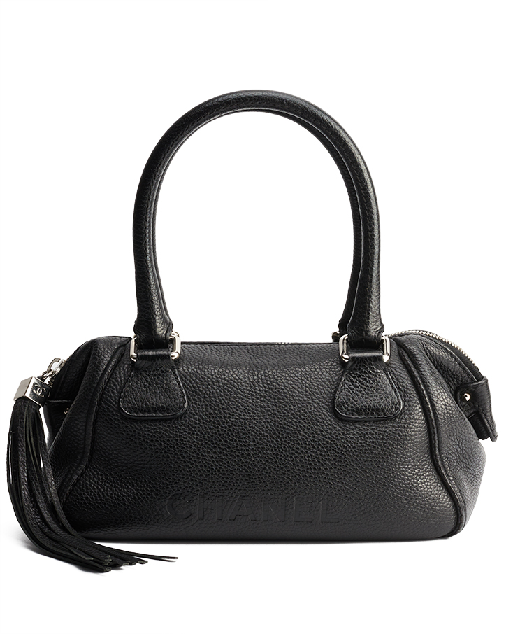 Chanel Lax Tassel Bowling Bag