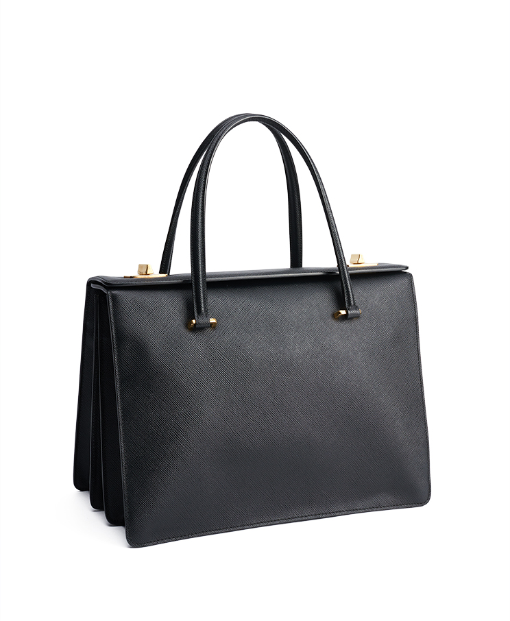 Prada Frame Top-Handle Bag