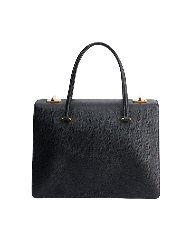 Prada Frame Top-Handle Bag