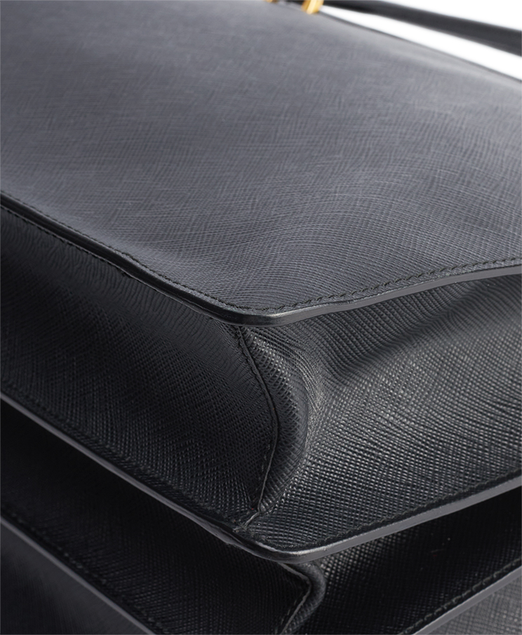 Prada Frame Top-Handle Bag