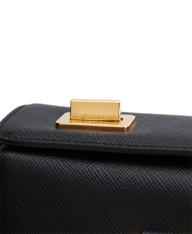 Prada Frame Top-Handle Bag