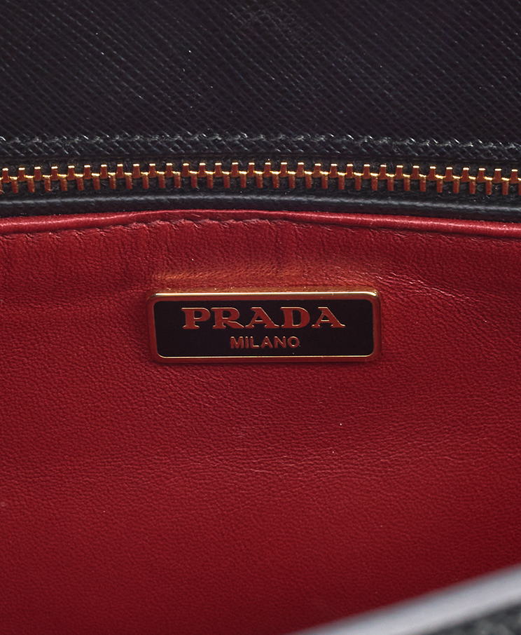 Prada Frame Top-Handle Bag